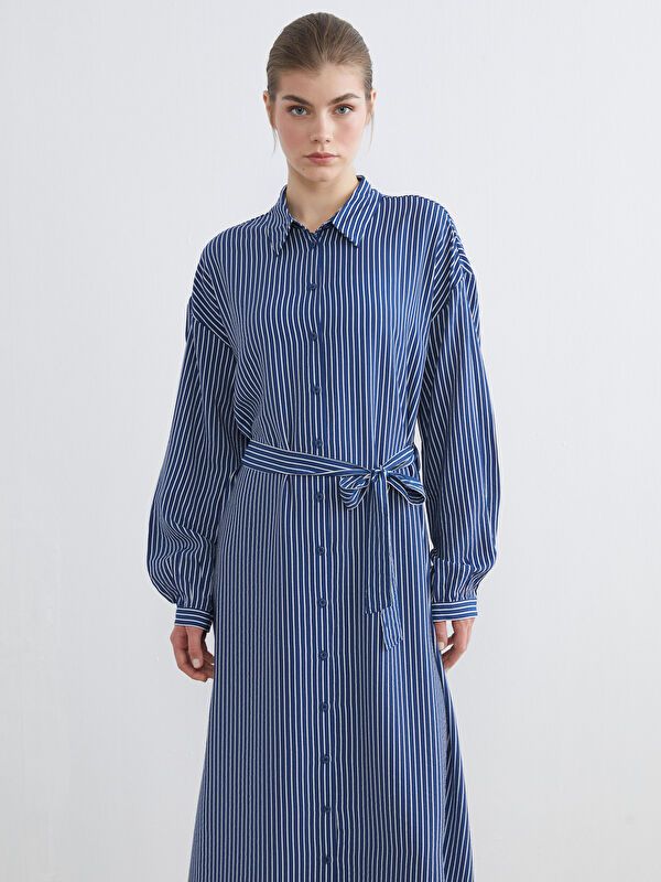 Moudda LC Waikiki - Robe manches longues en tissu pour Femme - Tunisie 1