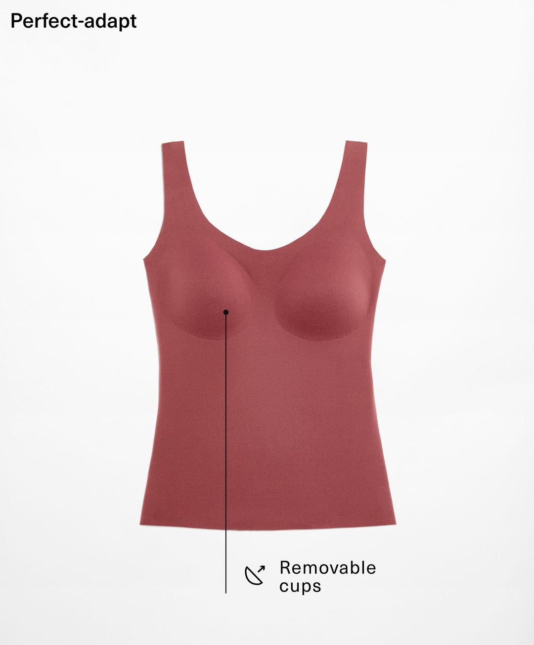 Moudda Oysho - Débardeur Bonnets Demi-Bustier Perfect Adapt - Tunisie 3