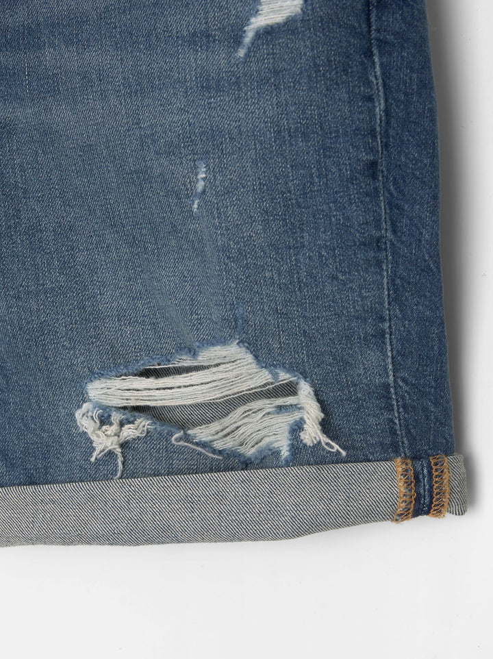 Moudda PULL & BEAR - Bermuda Denim Slim Déchiré - Tunisie 4
