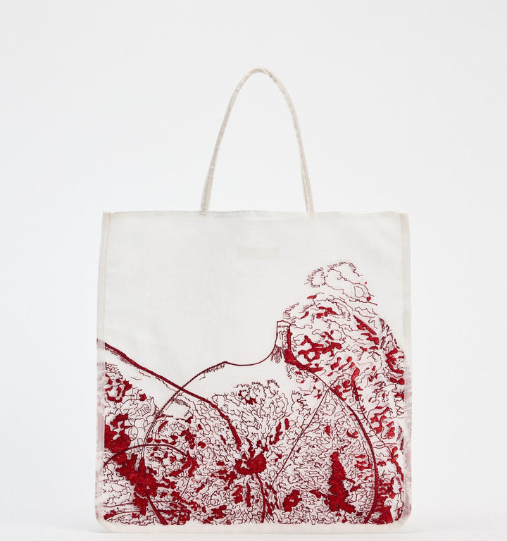 Moudda ZARA - Sac shopper organza broderie - Tunisie 2