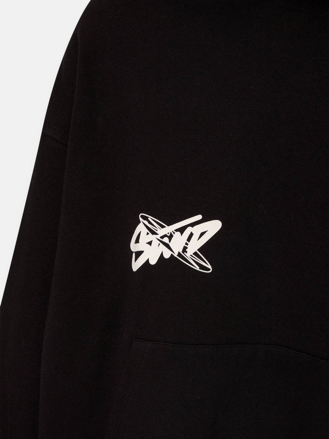 Moudda PULL & BEAR - Sweat à Capuche Updated Studio 01 Noir Lavé - Tunisie 8