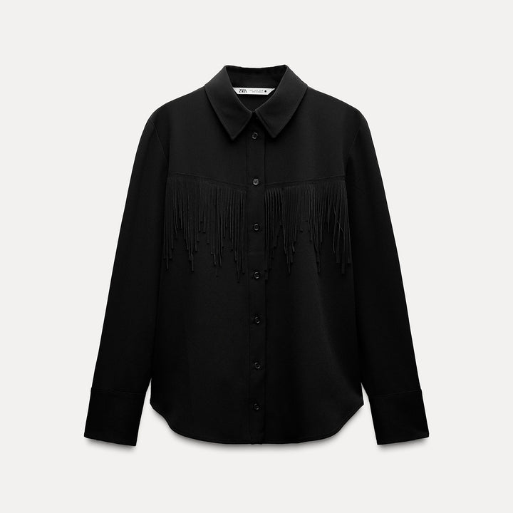 Moudda ZARA - Chemise franges - Tunisie 1
