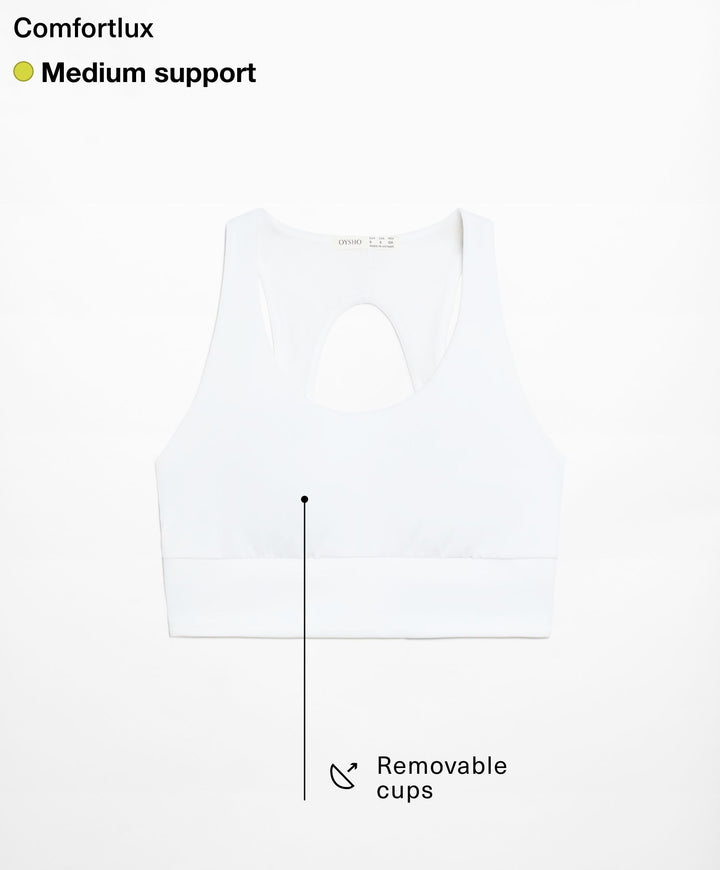 Moudda Oysho - Soutien-Gorge Comfortlux Mousse Extra Dos Ouvert - Tunisie 2