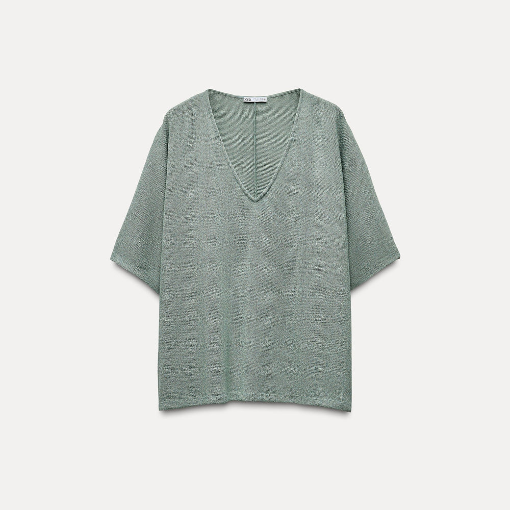 Moudda ZARA - T-shirt asymétrique, tissu ample - Tunisie 2