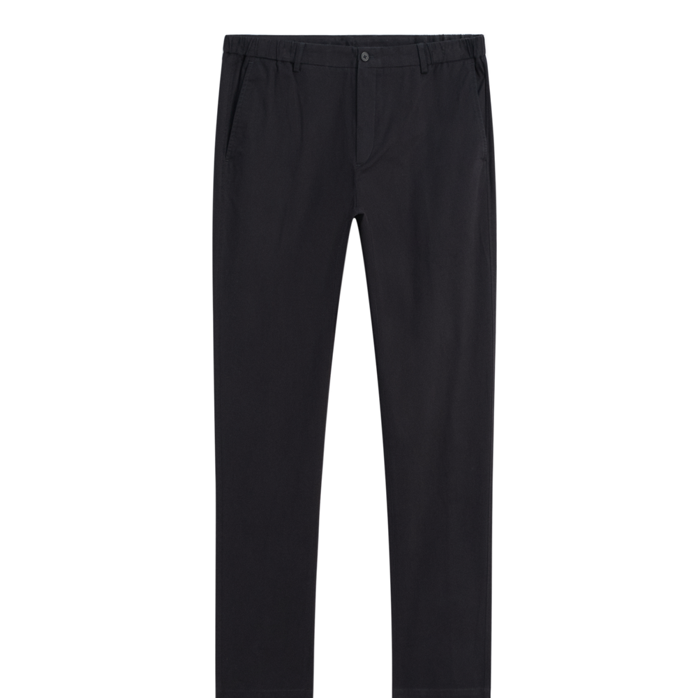 Moudda Massimo Dutti - Pantalon sergé brossé détail taille coupe fuselée - Tunisie 2
