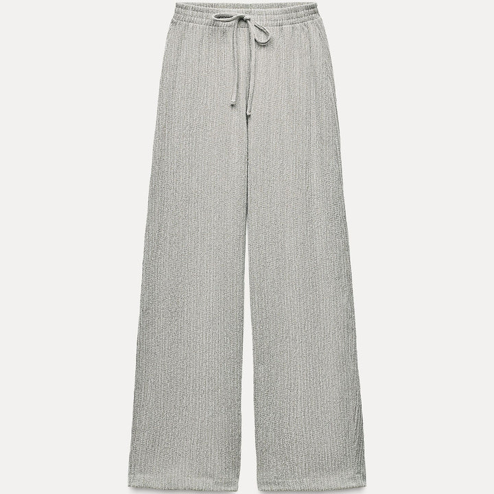 Moudda ZARA - Pantalon droit brossé, texture douce – ensemble - Tunisie 2