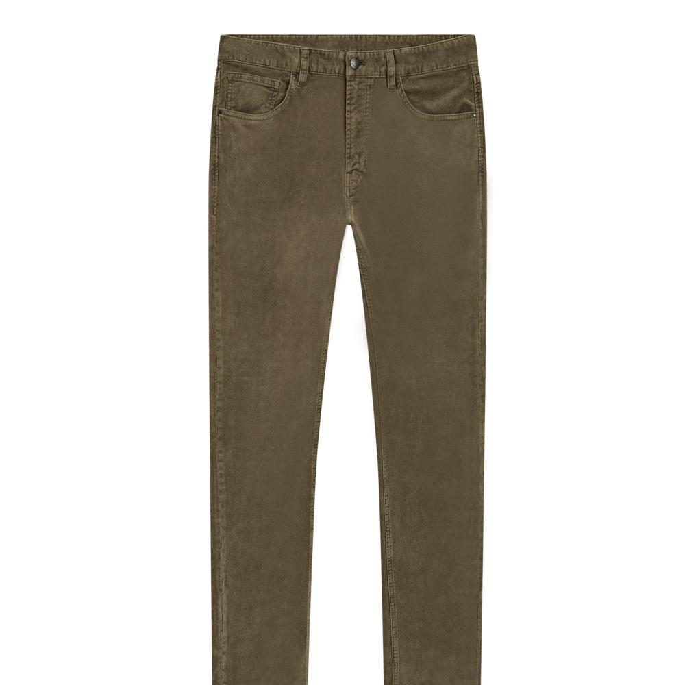 Moudda Massimo Dutti - Pantalon jean velours côtelé fuselé - Tunisie 2
