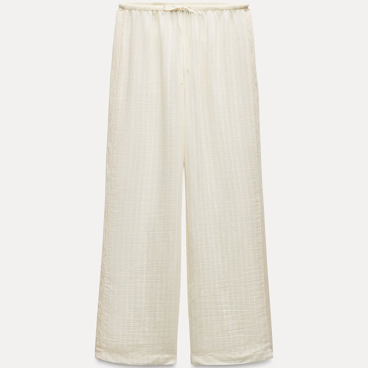 Moudda ZARA - Pantalon pyjama rayé relief - Tunisie 2
