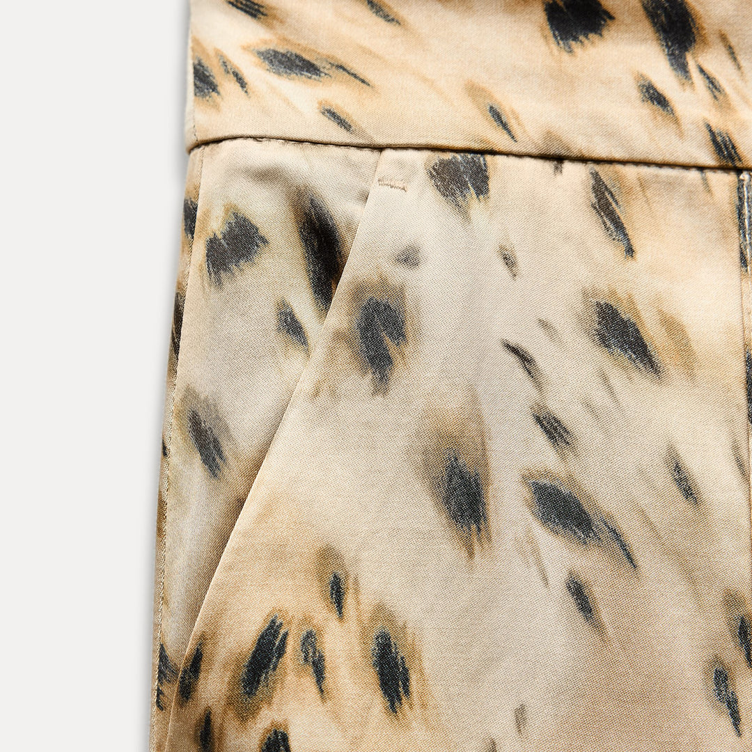 Moudda ZARA - Pantalon imprimé animalier ouverture latérale - Tunisie 3