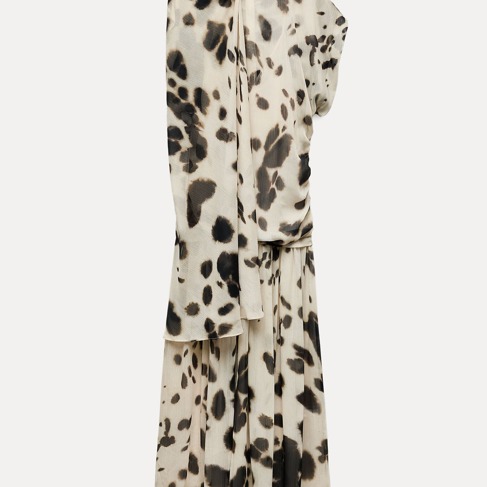 Moudda ZARA - Robe jupe ample imprimée animalier - Tunisie 2