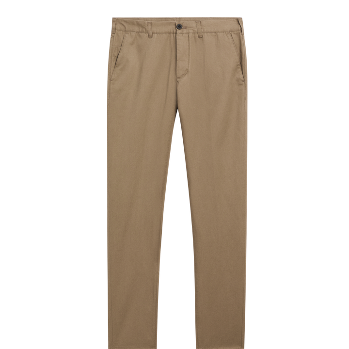 Moudda Massimo Dutti - Pantalon sergé coton/lin coupe fuselée - Tunisie 1