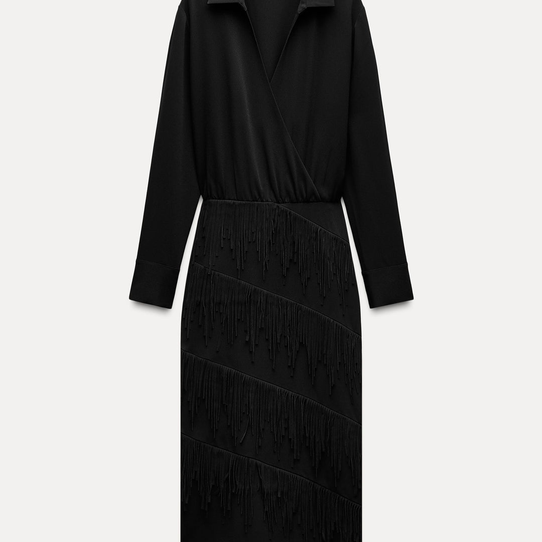 Moudda ZARA - Robe combinée jupe franges - Tunisie 1