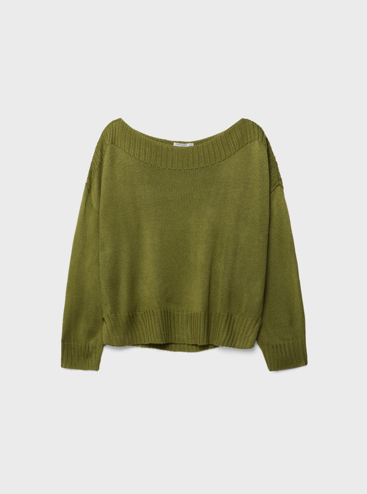 Moudda STRADIVARIUS - Pull en Maille Encolure Bateau Rib - Tunisie 3