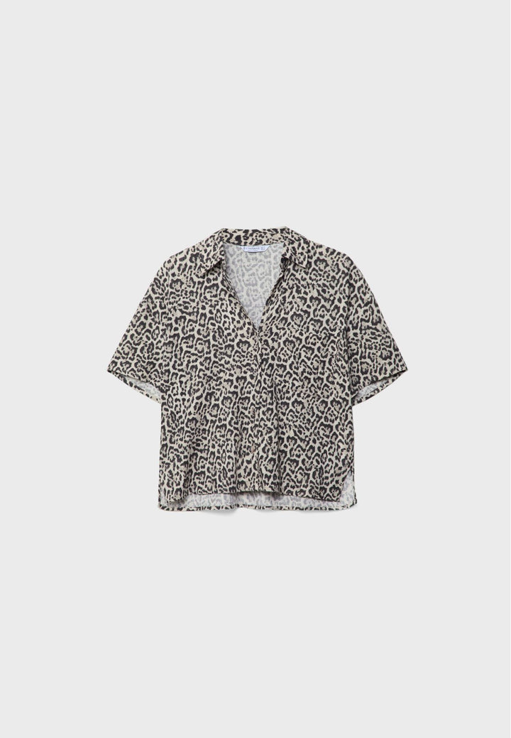 Moudda STRADIVARIUS - Chemise Rustique Manche Courte avec Poche - Tunisie 2