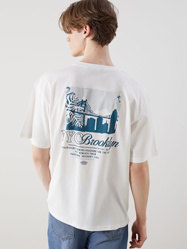 Moudda LC Waikiki - T-shirt imprimé manches courtes en jersey - Tunisie 1