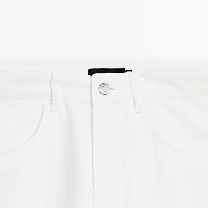 Moudda Massimo Dutti - Pantalon jean blanc relaxed - Tunisie 3