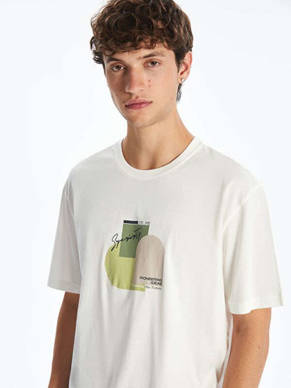 Moudda LC Waikiki - T-shirt imprimé manches courtes en jersey - Tunisie 1