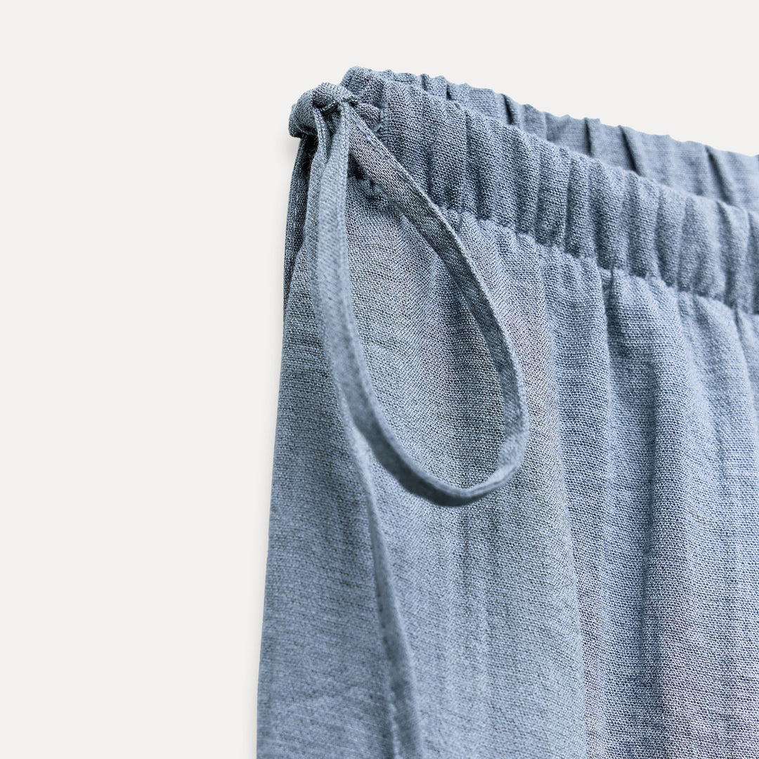 Moudda ZARA - Pantalon palazzo lin taille élastique - Tunisie 4