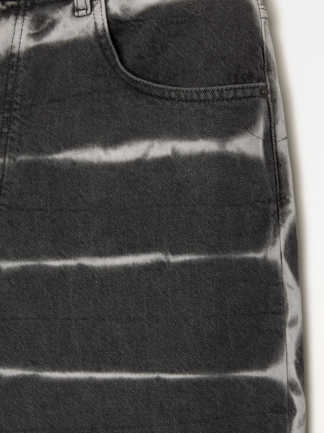Moudda PULL & BEAR - Bermuda Denim Tiger Lavé - Tunisie 3