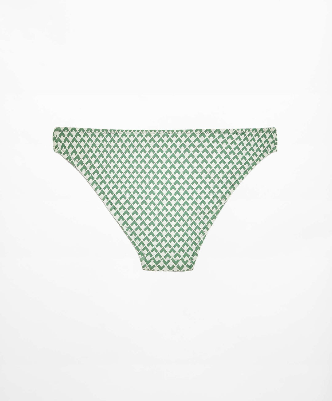 Moudda Oysho - Culotte Classique Jacquard Géométrique Vert - Tunisie 3