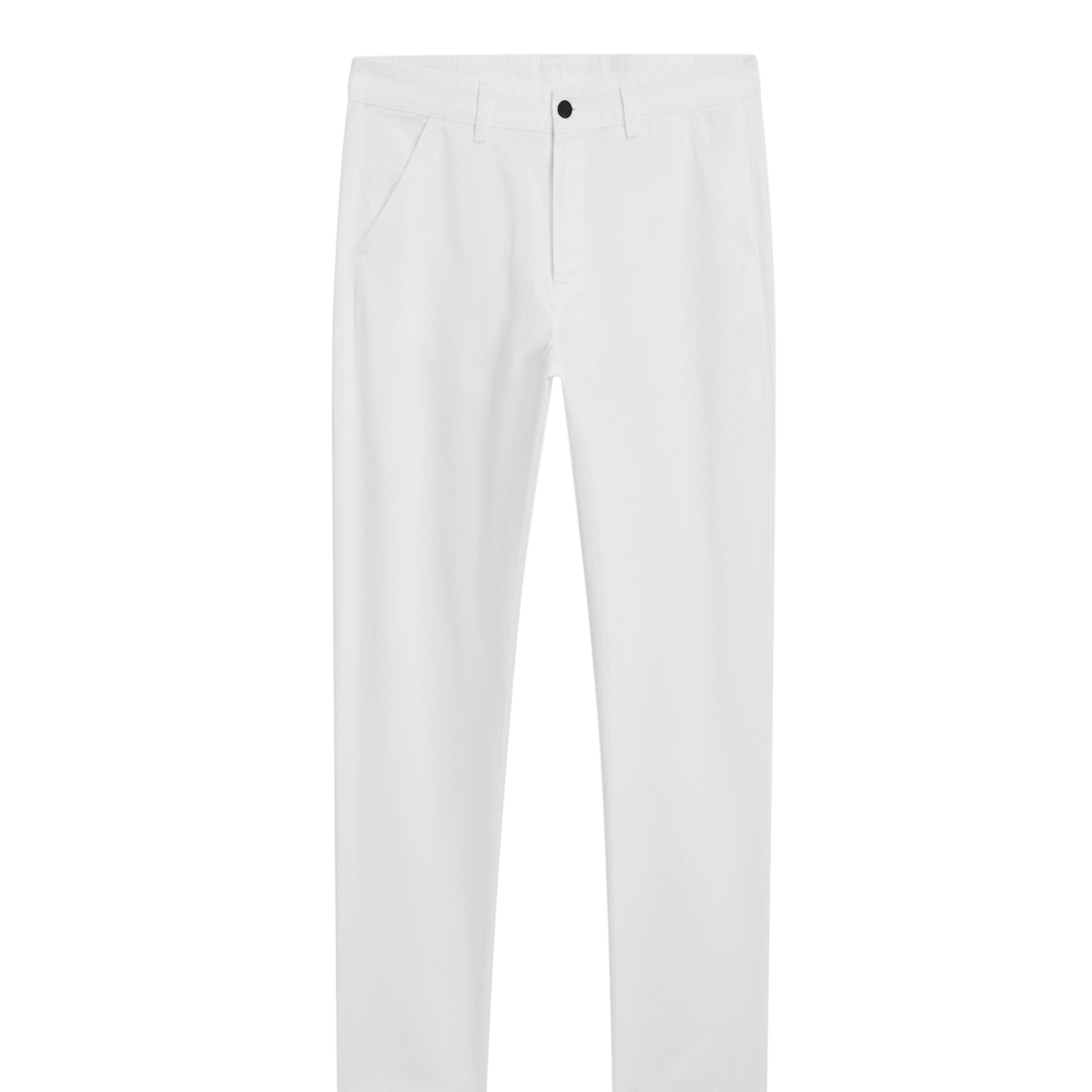 Moudda Massimo Dutti - Pantalon jean cassé coton/lin court coupe - Tunisie 1