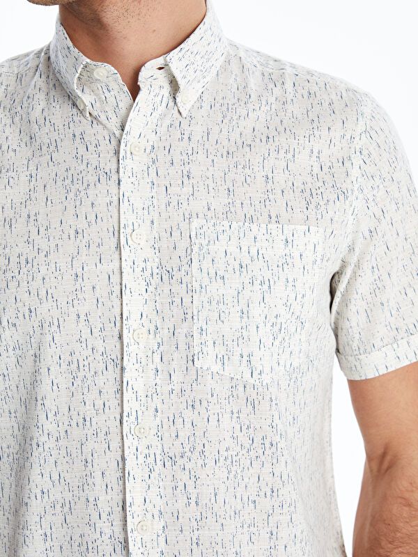 Moudda LC Waikiki - Chemise manches courtes en tissu pour Homme - Tunisie 3