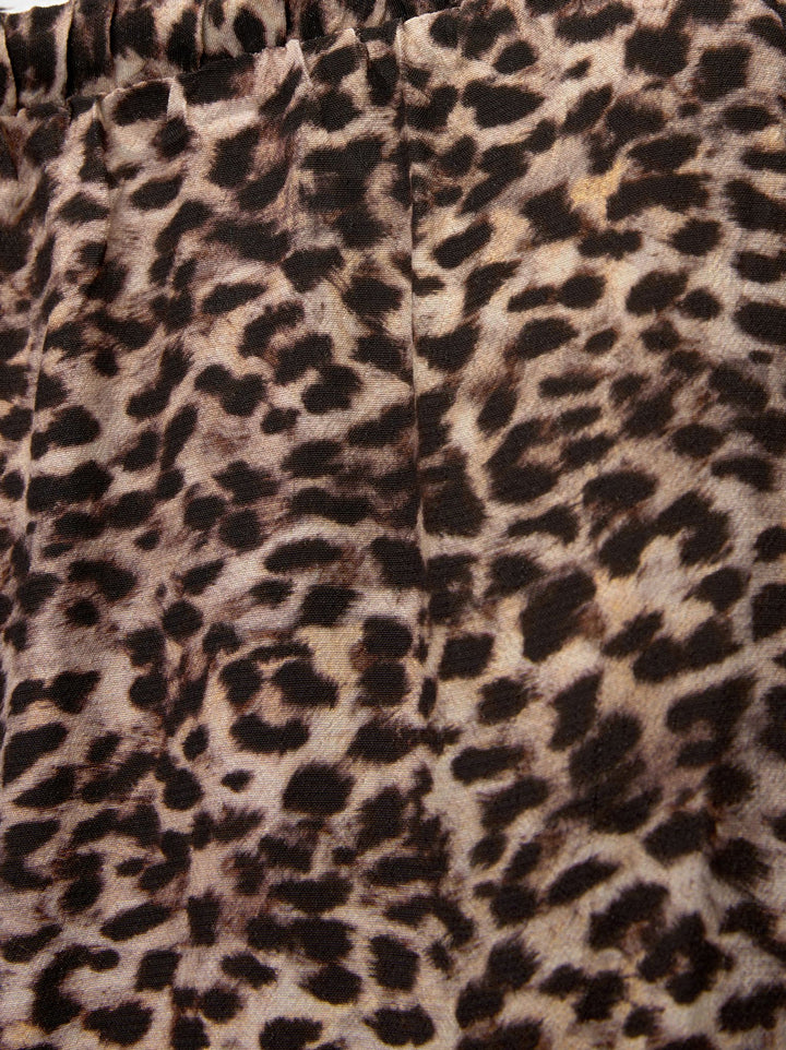 Moudda PULL & BEAR - Pantalon Jambe Large Imprimé Animal - Tunisie 2
