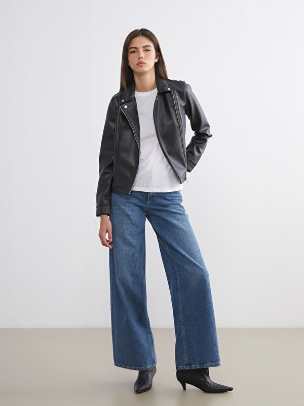 Moudda LC Waikiki - Manteau léger en similicuir pour Femme - Tunisie 2