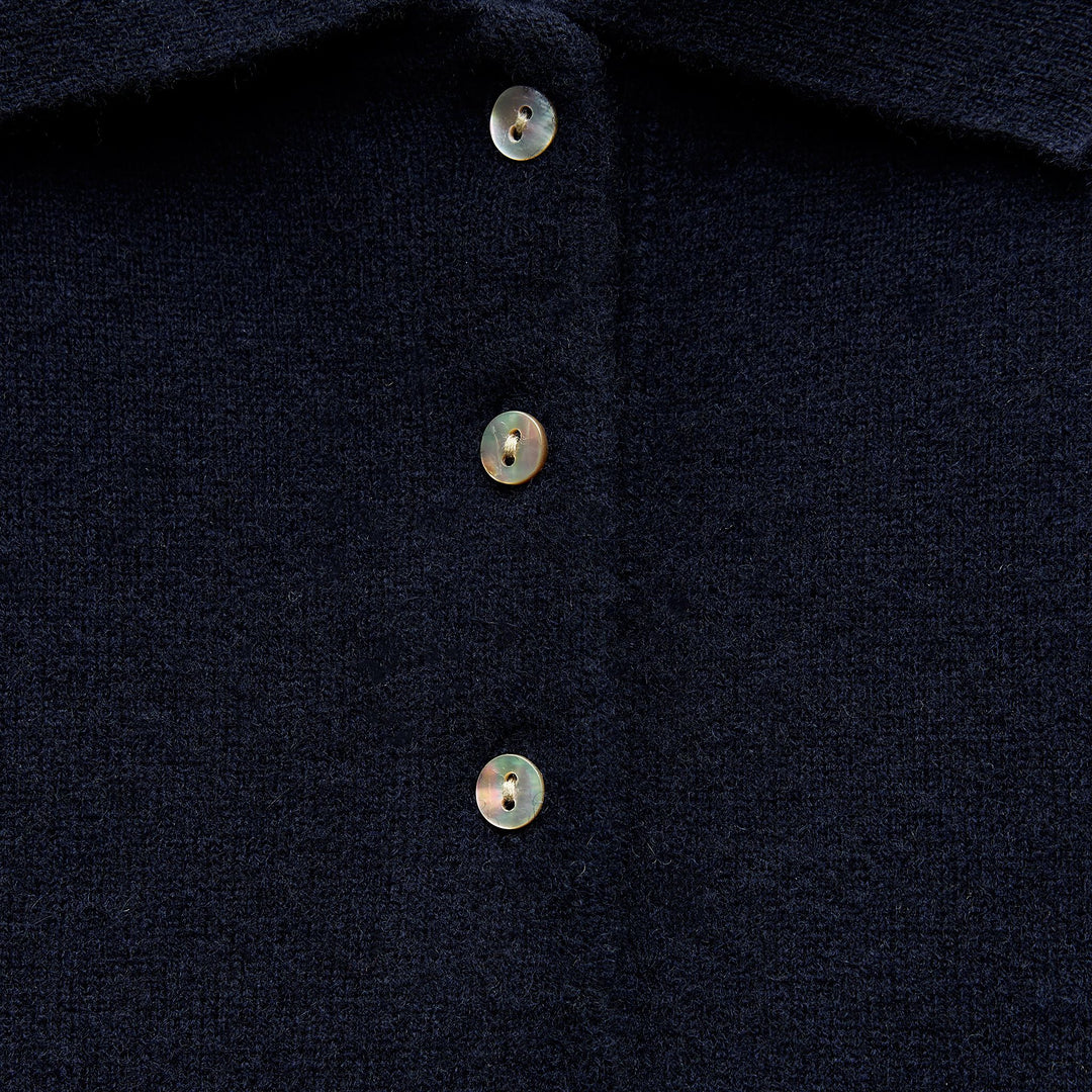 Moudda ZARA - Pull polo en laine RWS, détail patch épaule - Tunisie 3