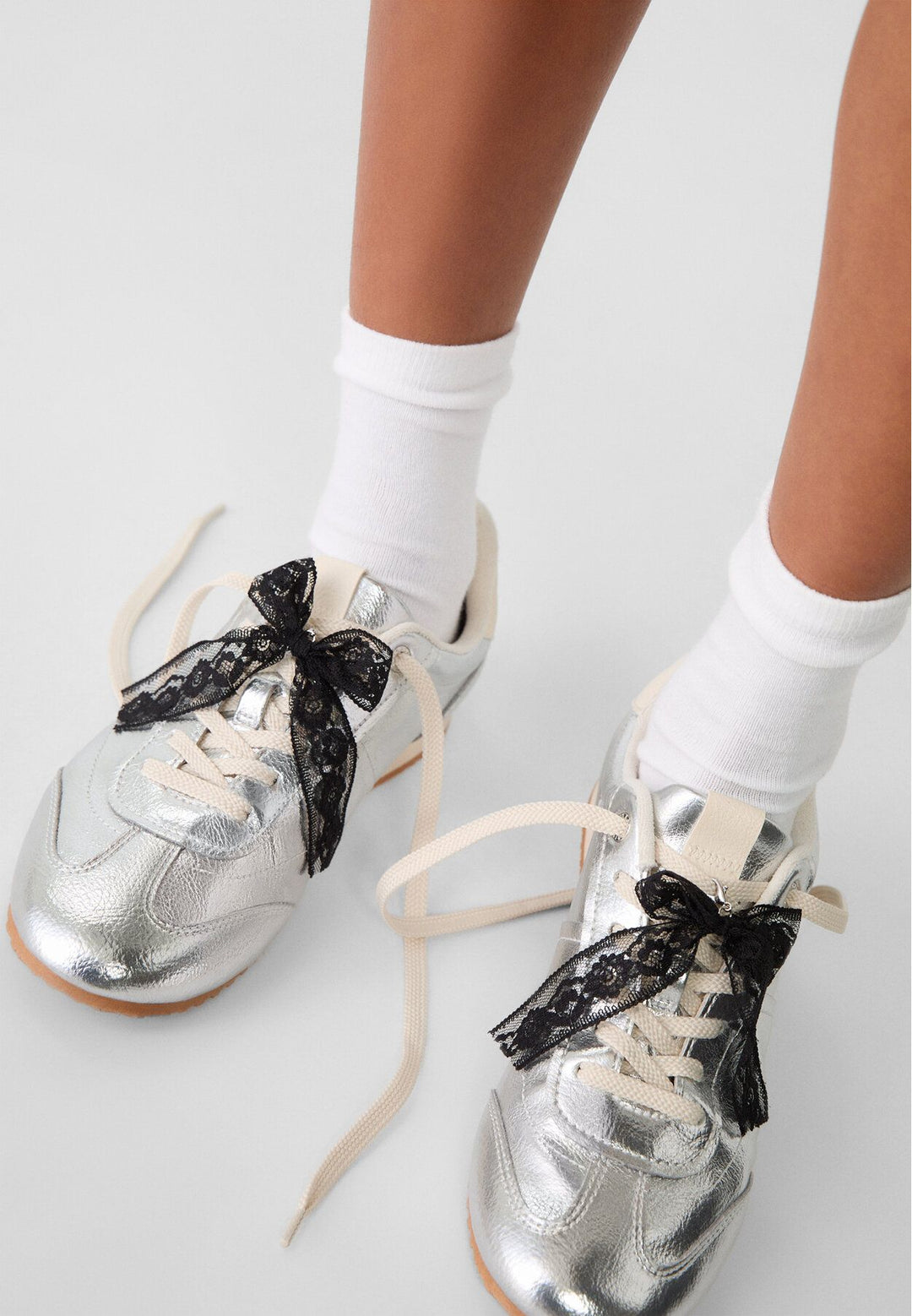 Moudda STRADIVARIUS - Lot de 2 Nœuds en Dentelle pour Chaussures - Tunisie 3