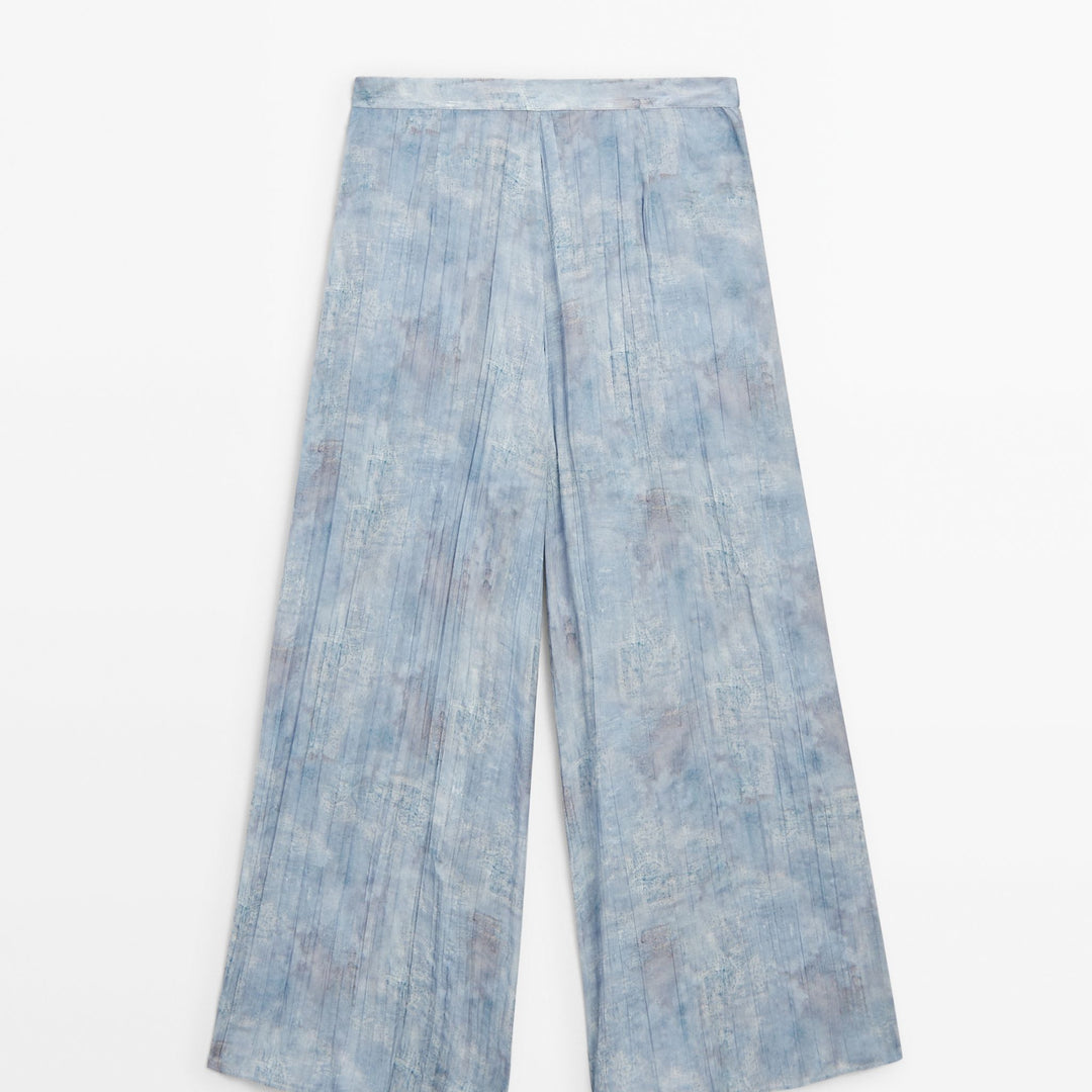 Moudda Massimo Dutti - Pantalon imprimé plissé - Tunisie 4