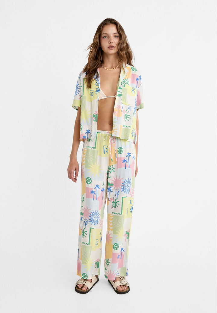 Moudda STRADIVARIUS - Chemise Rustique Manche Courte - Tunisie 3