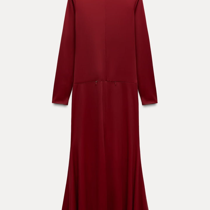 Moudda ZARA - Robe Seconde Peau à Godets Zippée - Tunisie 2