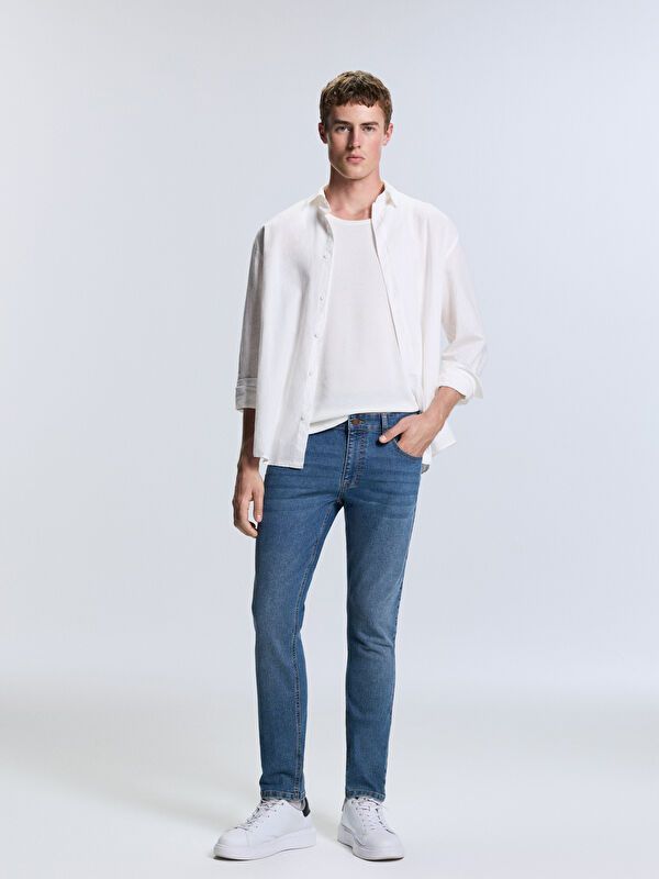 Moudda LC Waikiki - pantalon en jean tissé pour Hommes - Tunisie 7
