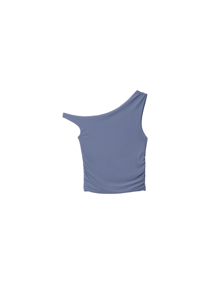 Moudda STRADIVARIUS - T-Shirt Regular Asymétrique Froncé - Tunisie 4