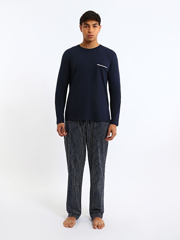 Moudda LC Waikiki - Ensemble pyjama jersey manches longues-pantalon - Tunisie 7