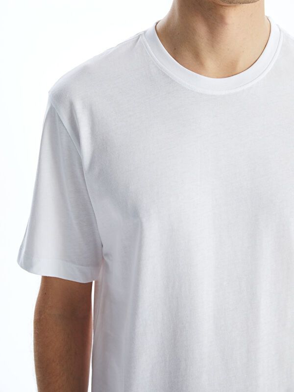 Moudda LC Waikiki - T-shirt basique col rond manches courtes en jersey - Tunisie 3