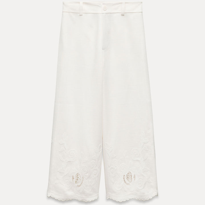 Moudda ZARA - Pantalon Jupe-Culotte Brodé - Tunisie 2