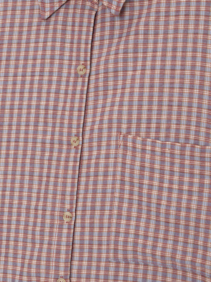 Moudda PULL & BEAR - Chemise Manches Longues Pacific à Carreaux - Tunisie 3