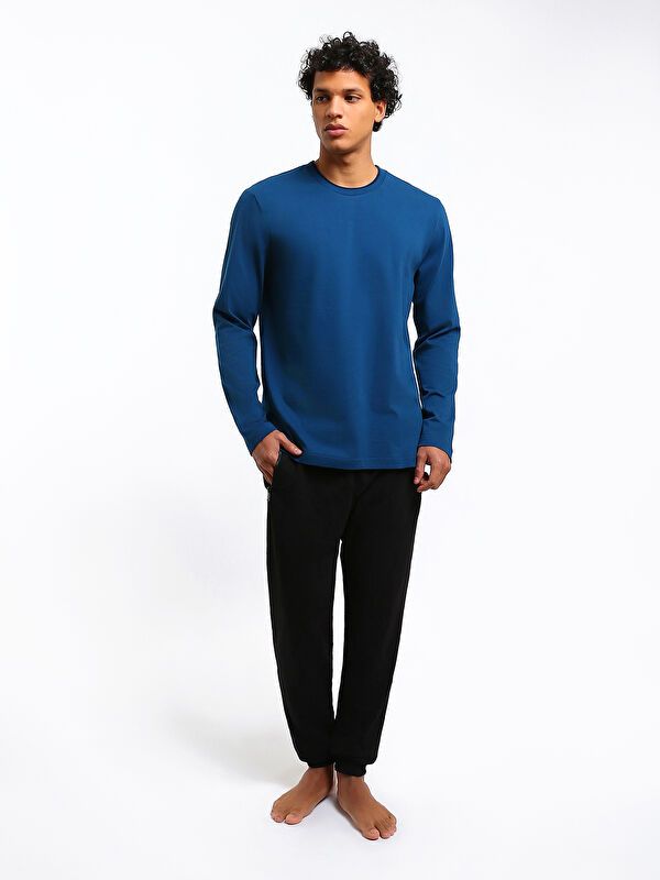 Moudda LC Waikiki - Sous-vêtement jersey pyjama haut pour Hommes - Tunisie 2