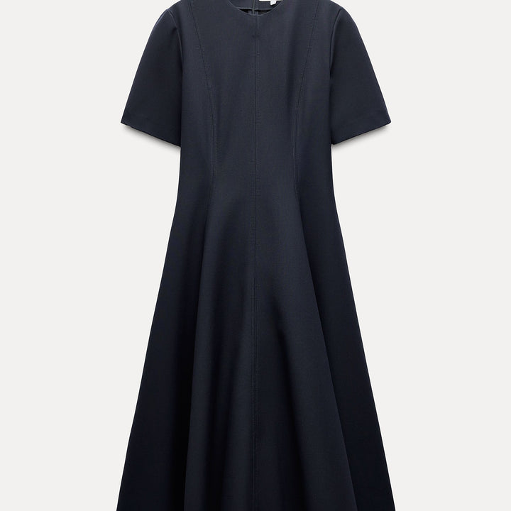Moudda ZARA - Robe godets marine évasée - Tunisie 2