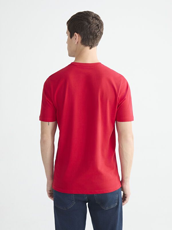 Moudda LC Waikiki - T-shirt basique col rond manches courtes en jersey pour Homme - Tunisie 4
