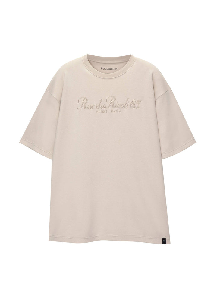 Moudda PULL & BEAR - Sweat Interlock Brodé Rivoli Paris - Tunisie 7
