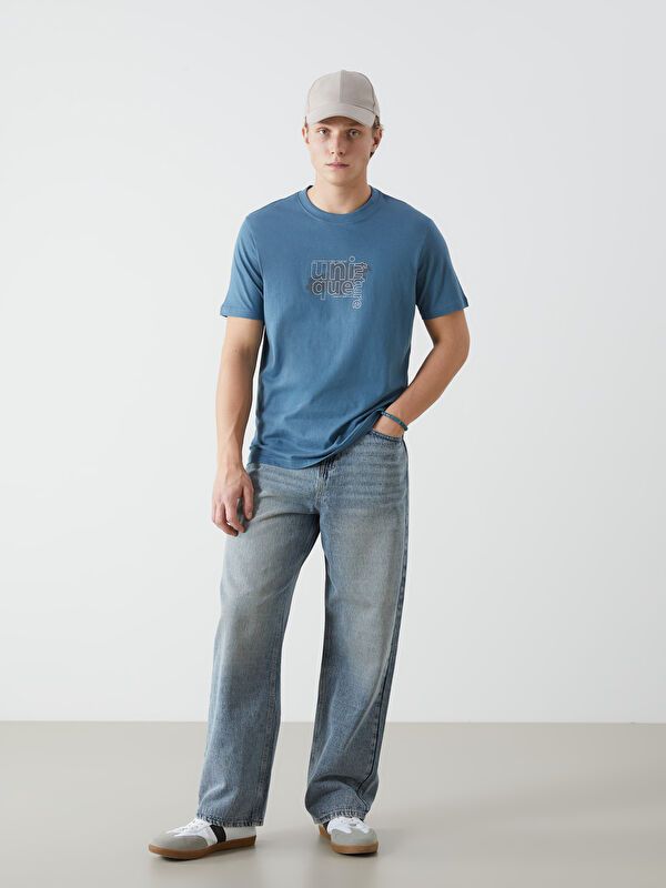 Moudda LC Waikiki - T-shirt imprimé manches courtes en jersey pour Homme - Tunisie 2
