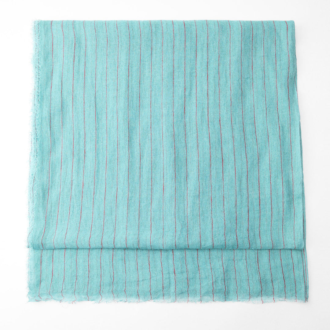 Moudda ZARA - Foulard lin mille rayures - Tunisie 2