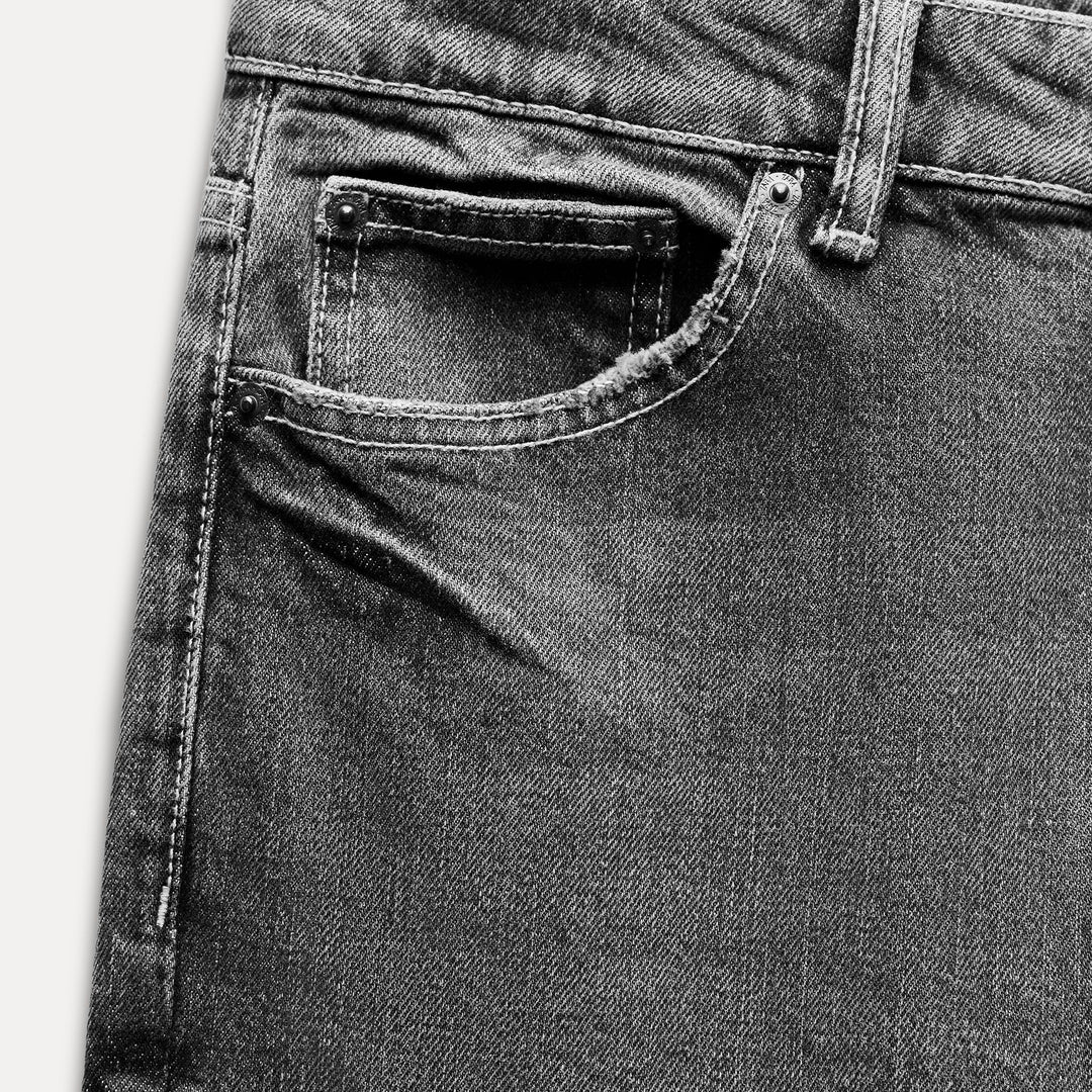 Moudda ZARA - Pantalon droit confort taille haute, longueur complète - Tunisie 3