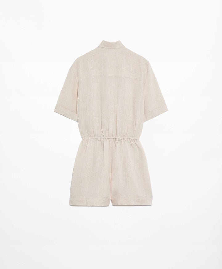 Moudda Oysho - Salopette Courte 100% Lin Utility - Tunisie 1