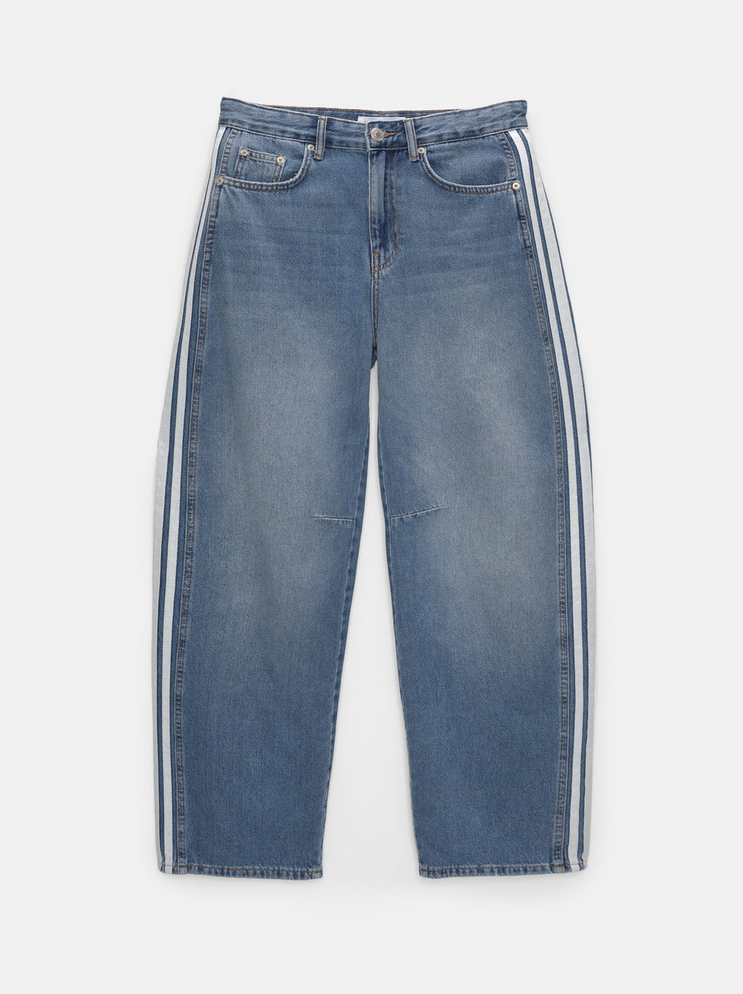 Moudda PULL & BEAR - Pantalon Denim Ballon Rayures - Tunisie 5