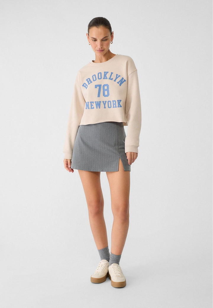 Moudda STRADIVARIUS - Sweat Crop Imprimé Sangre - Tunisie 3