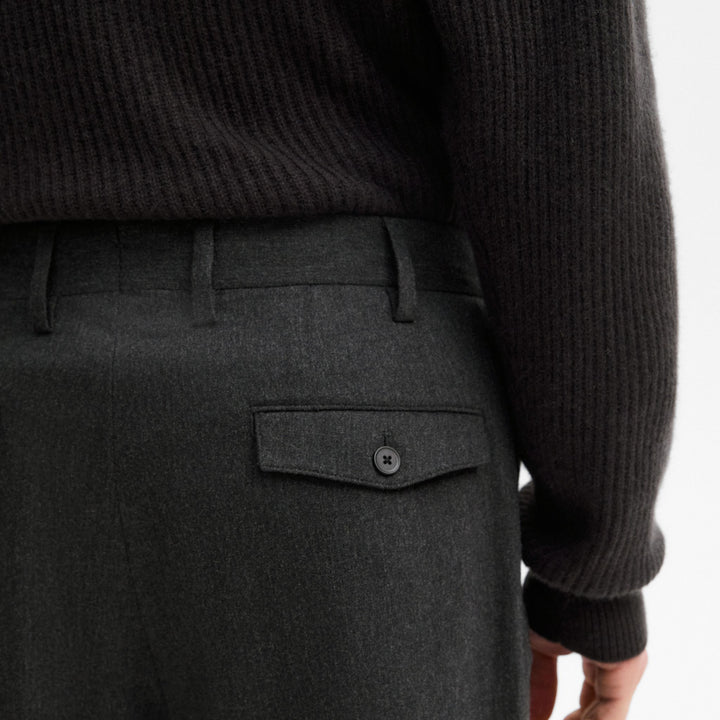 Moudda Massimo Dutti - Pantalon habillé flanelle cachemire - Tunisie 3